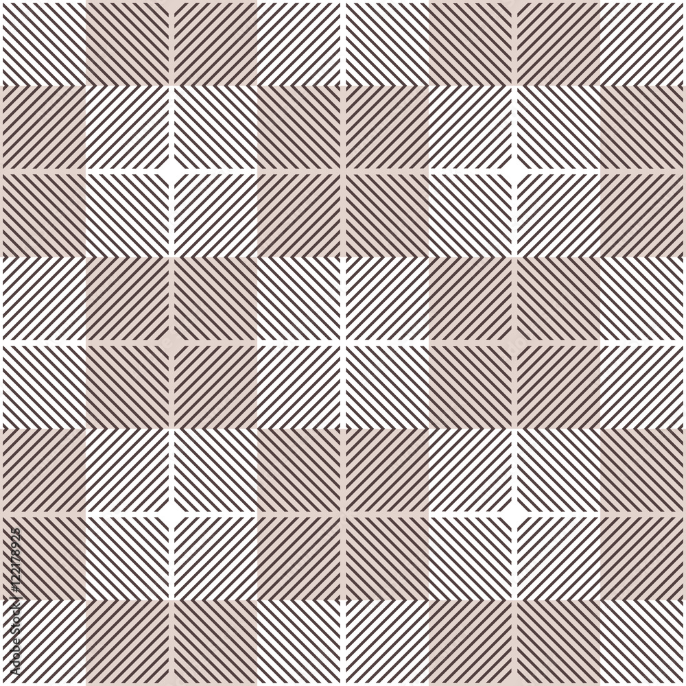 Simple seamless vector geometric pattern.
