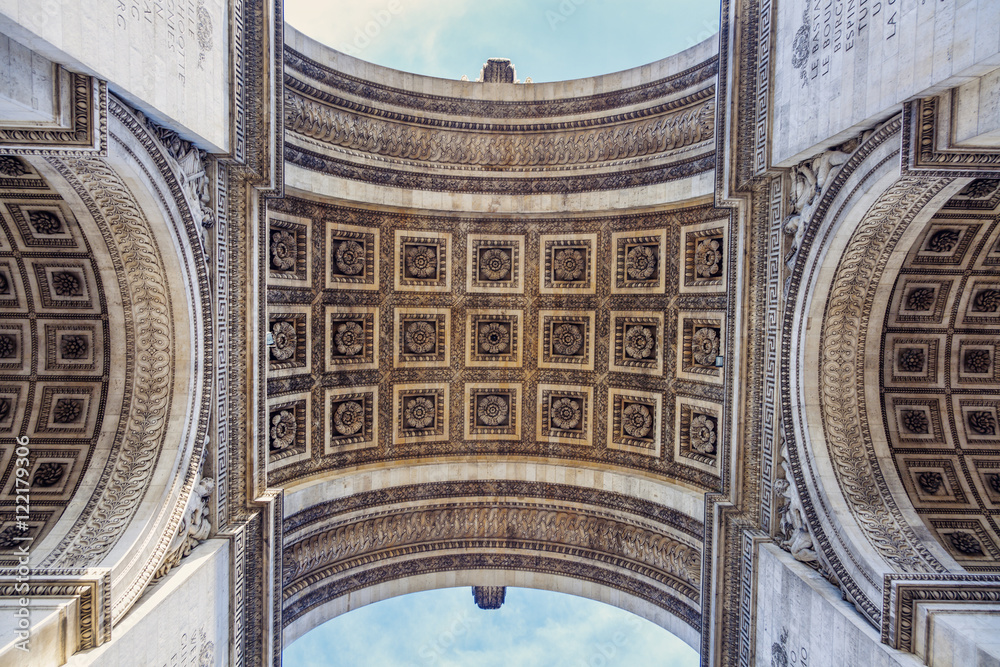 Obraz premium Arc de Triomphe in Paris