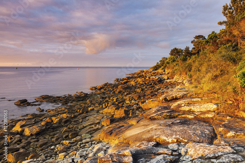 Sunrise in Brittany photo