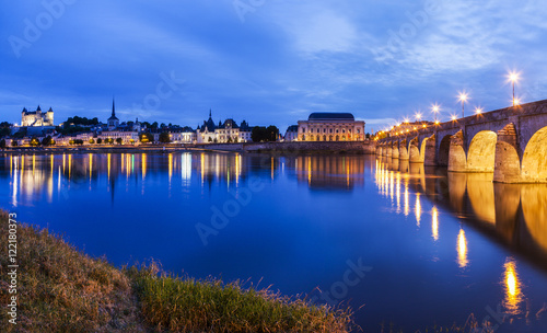 Panorama of Saumur