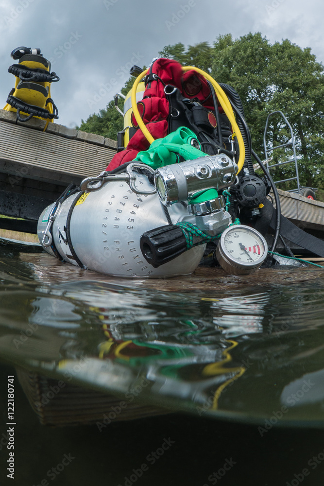 Technical diving equipment Stock Photo Adobe Stock