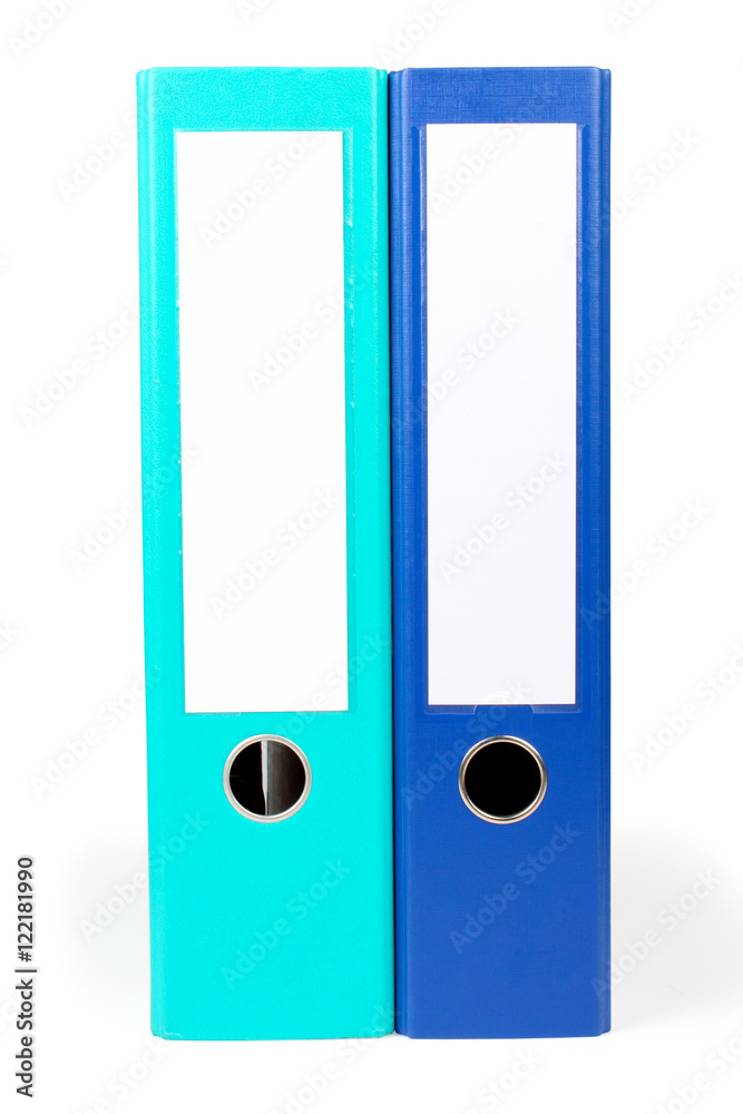 2 blanco Aktenorder 2 blanco Aktenorder