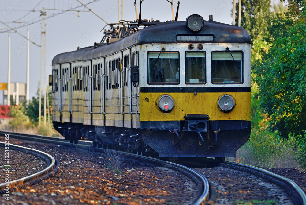 Obraz premium Passenger train.