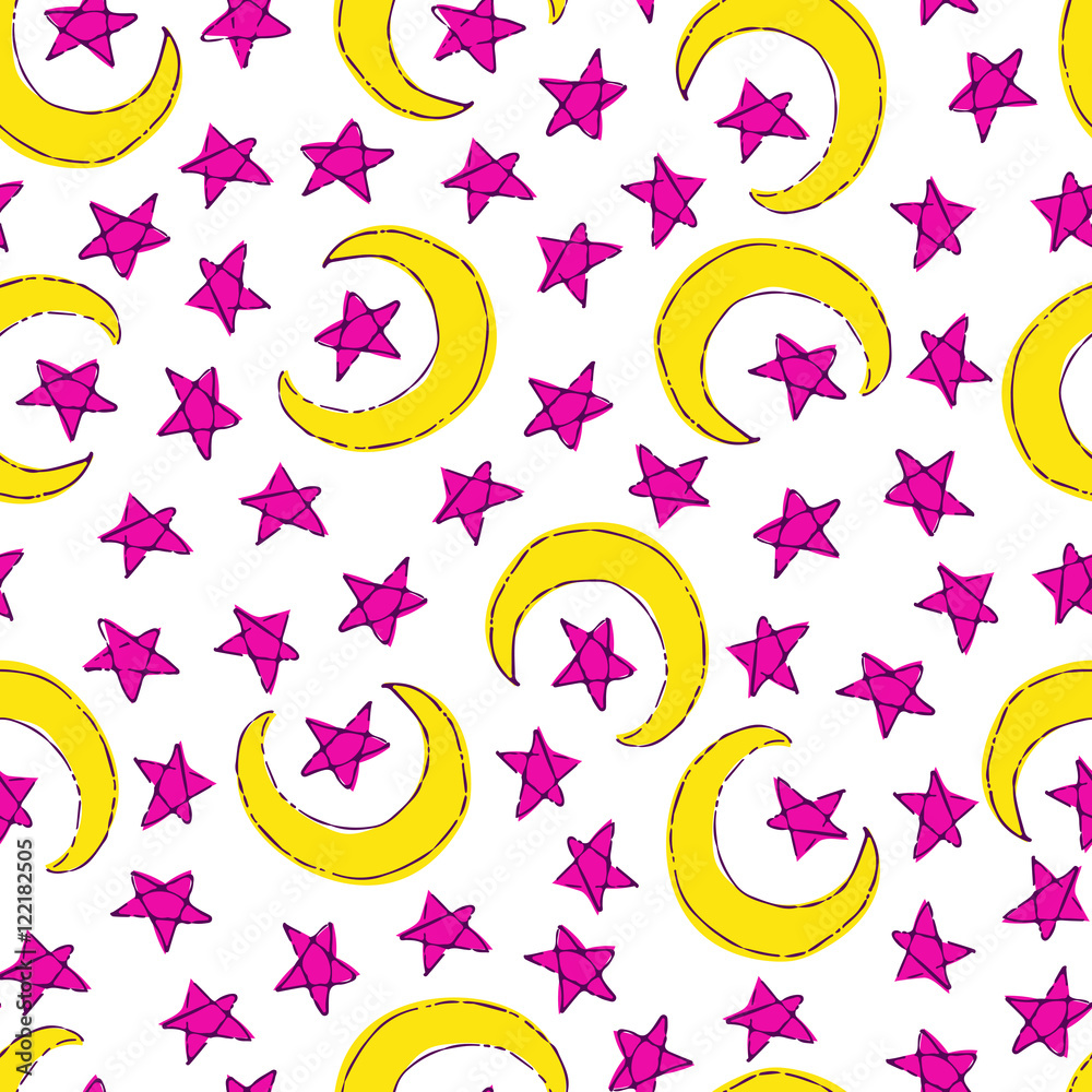 Obraz premium Seamless vector pattern