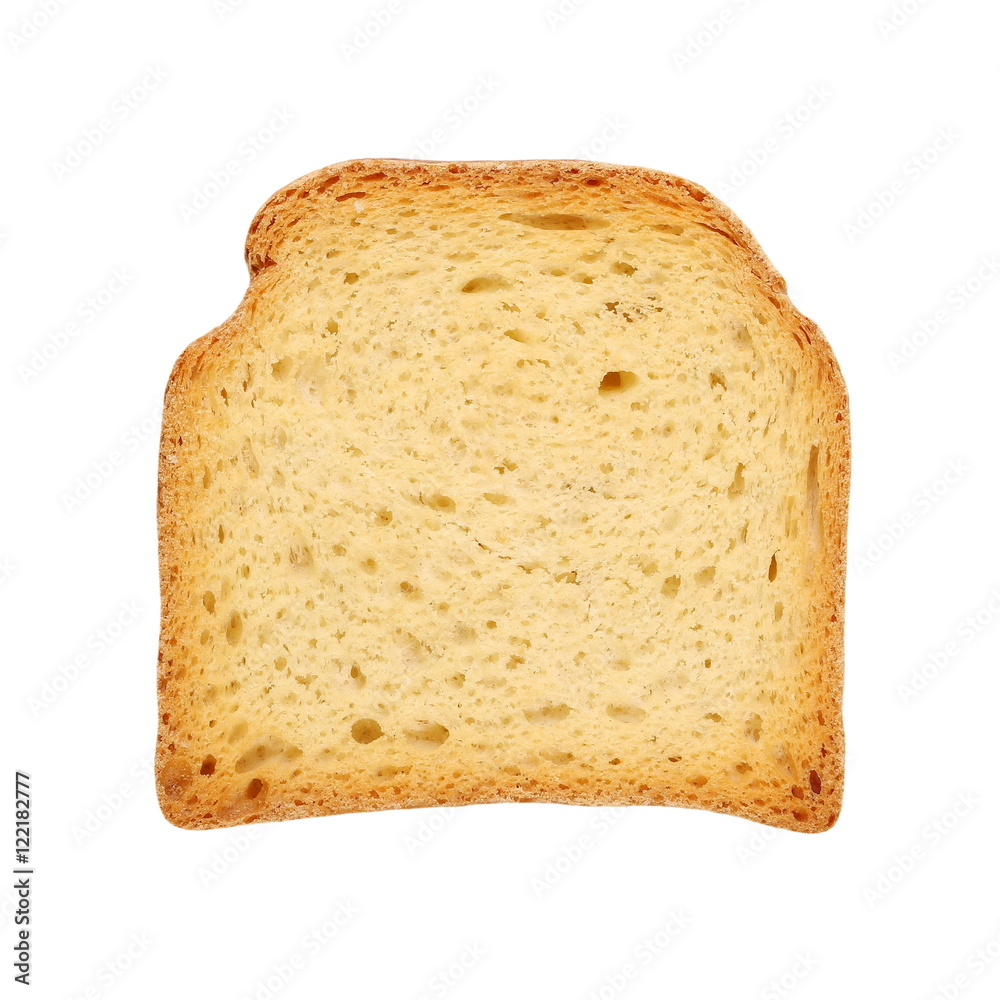 fried toast isolated on white background, sweet rusks bread clipping path fried toast isolated on white background, sweet rusks bread clipping path