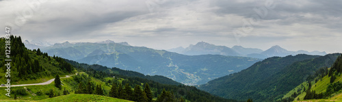 mountain panorama from Switzerland