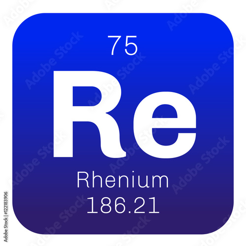 Rhenium chemical element