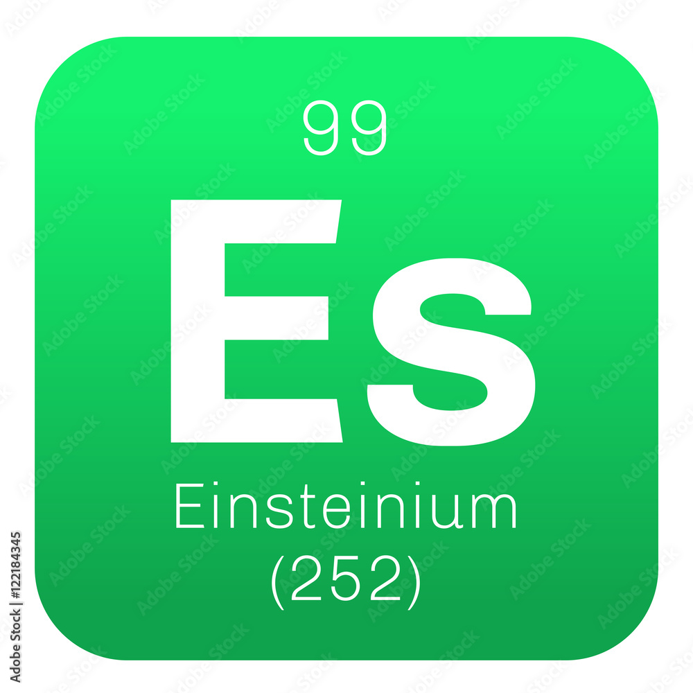 Einsteinium chemical element Einsteinium chemical element