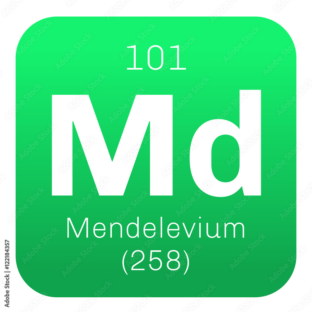 Mendelevium chemical element Mendelevium chemical element