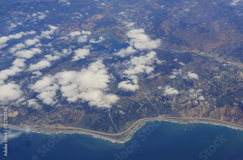 Konstfotografi Aerial view of the beautiful Ventura