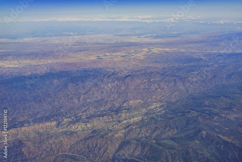 Aerial view of some mountain view