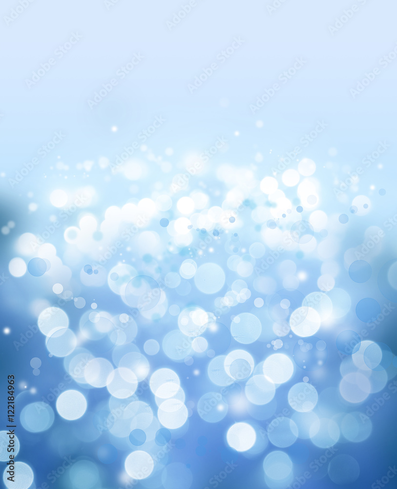 Abstract blue and white circles background Abstract blue and white circles background