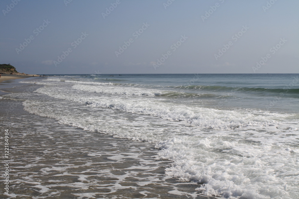 Waves on the Beach