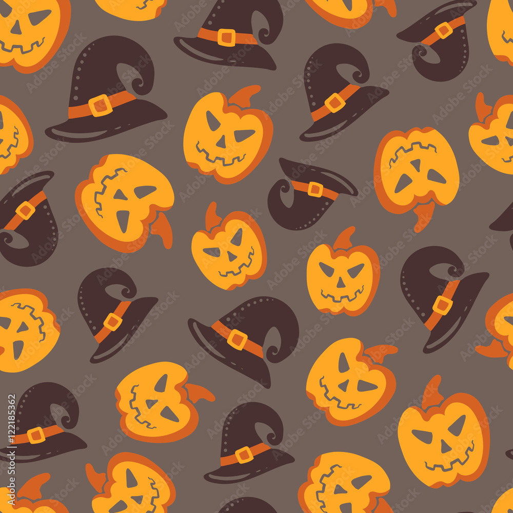 Seamless Halloween pattern Seamless Halloween pattern