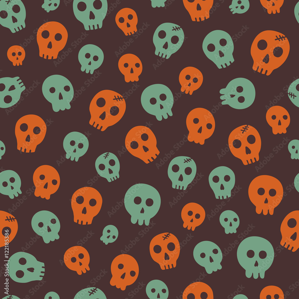 Seamless Halloween pattern Seamless Halloween pattern