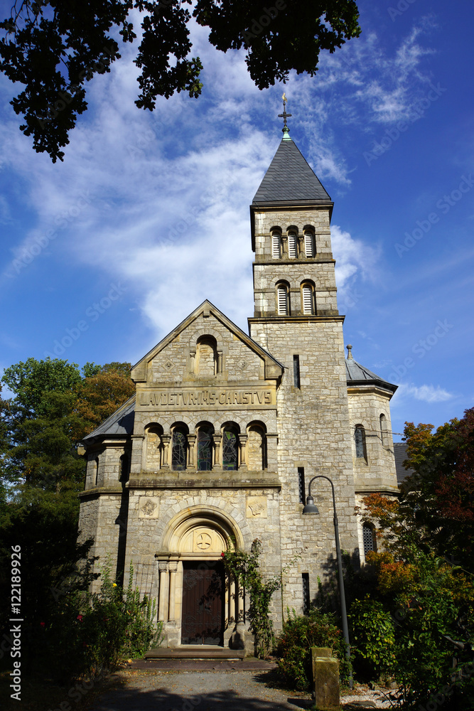 Fototapeta premium Schlosskapelle an Haus Brincke