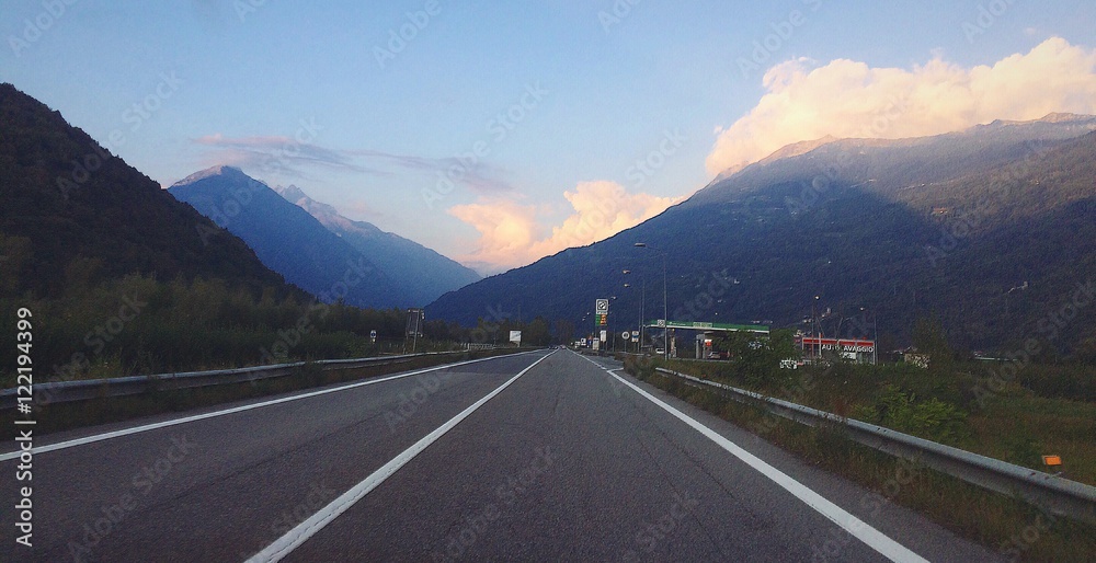 Naklejka premium strada