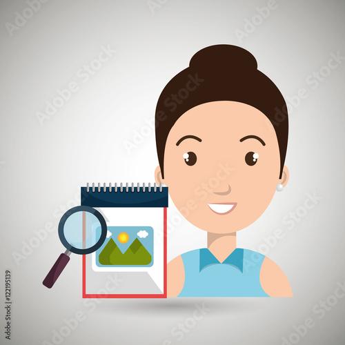 woman images album search vector illustration esp 10