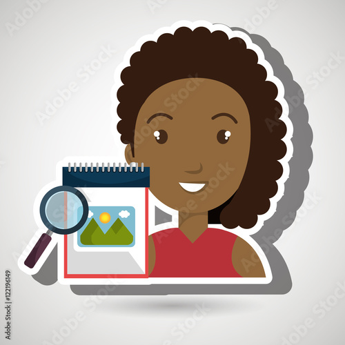 woman images album search vector illustration esp 10