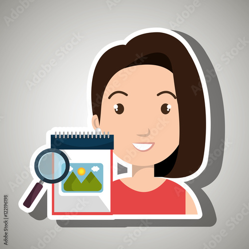 woman images album search vector illustration esp 10