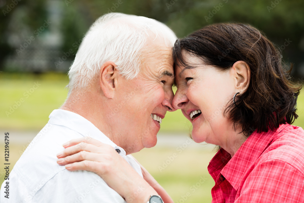 Close-up Of A Happy Couple