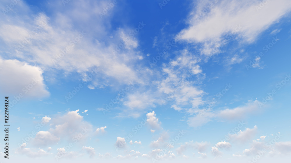 Cloudy blue sky abstract background, blue sky background with ti