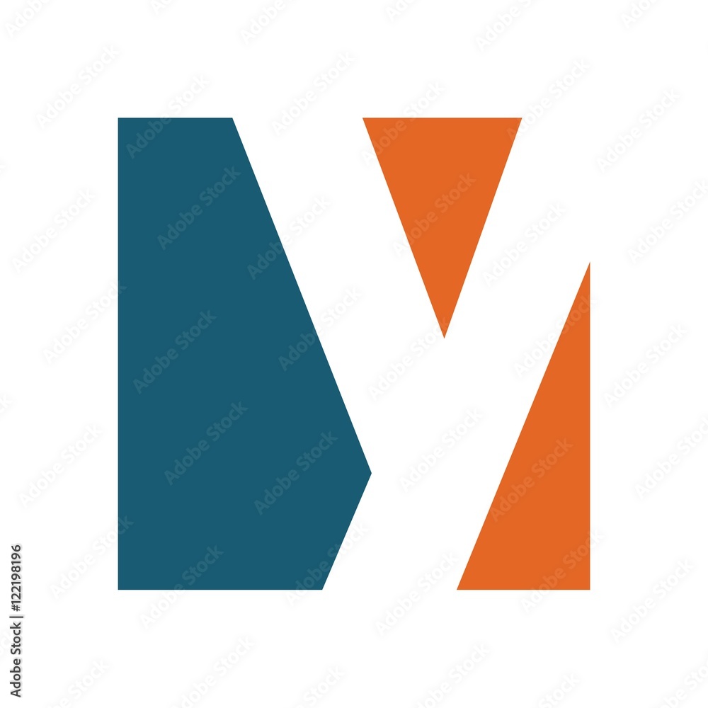 B letter initial in square logo design B letter initial in square logo design