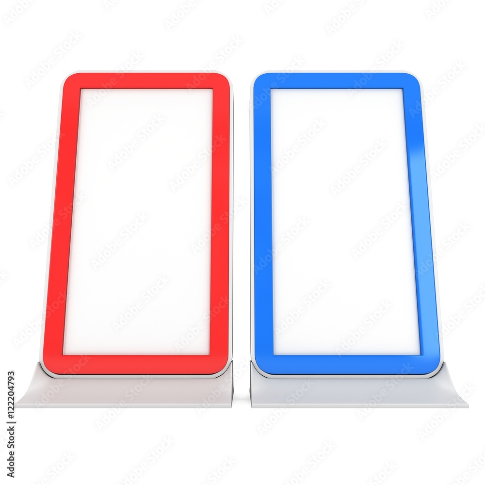 Trade show booth LCD screen stand. Trade show booth LCD screen stand.