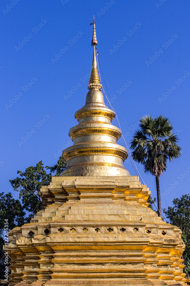 Wat Pra That sri Chomthong vora vihan, Pagoda in Chiangmai