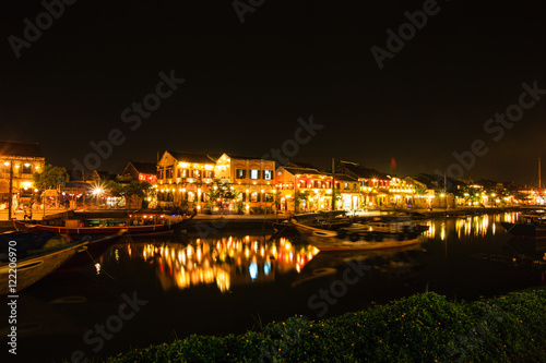 Hoi An Ancient Town by night  Quang Nam  Vietnam. Hoi An is recognized as a World Heritage Site by UNESCO.