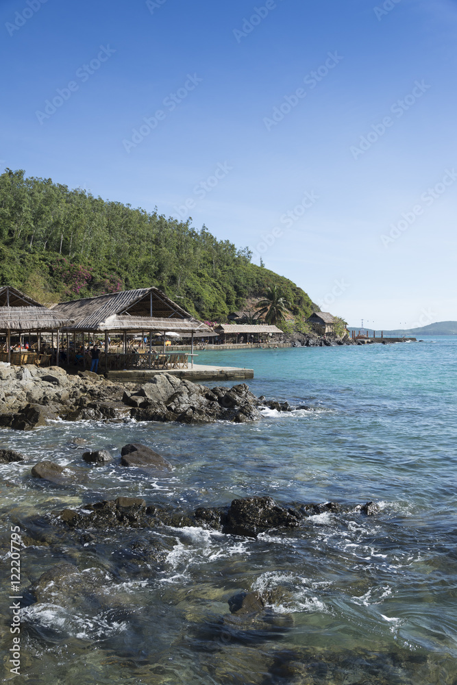 Island scenery of Southeast Asian
