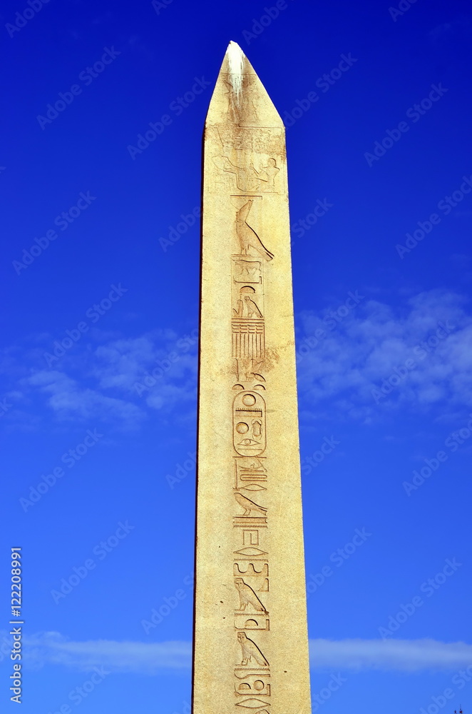 Obelisk of Theodosius (Egyptian obelisk)  from Istanbul, Turkey
