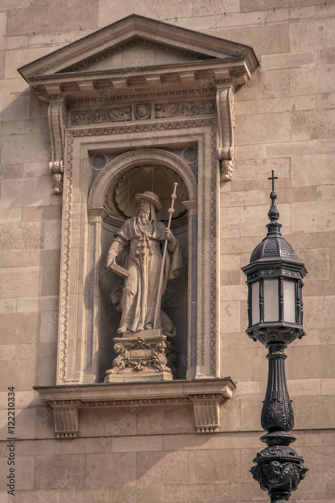 Obraz premium Saint Hieronymus sculpture