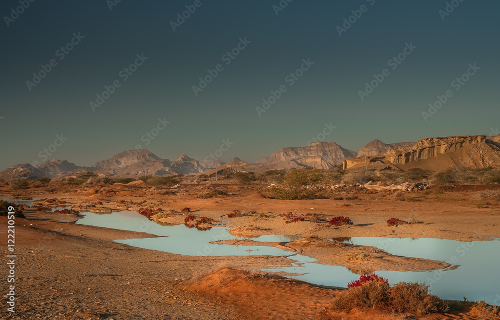 Fototapeta premium Landscape of Quesh