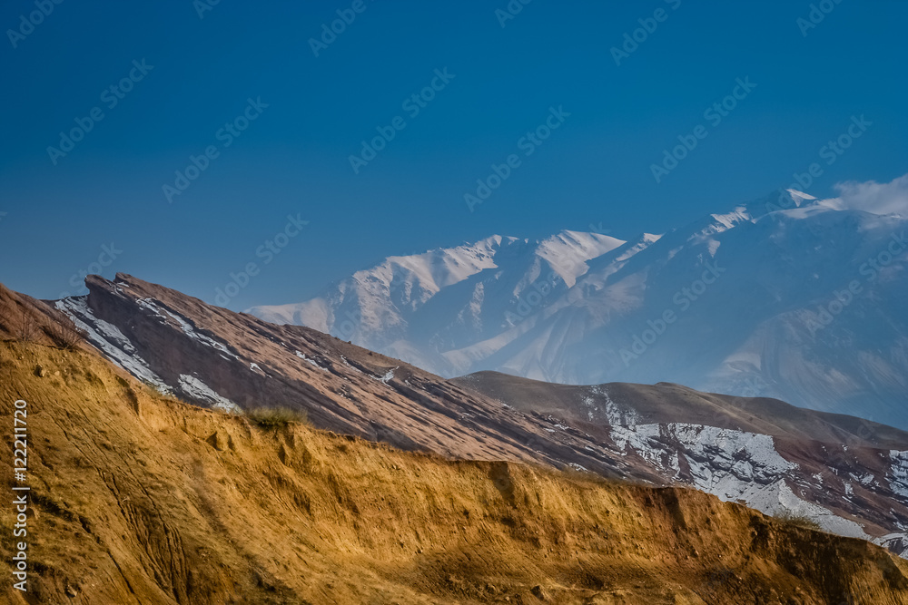 View of the beautiful Alamut mountains