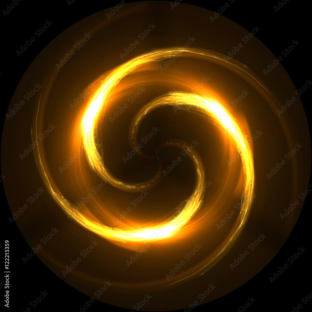 Abstract image of lighting flare Abstract image of lighting flare
