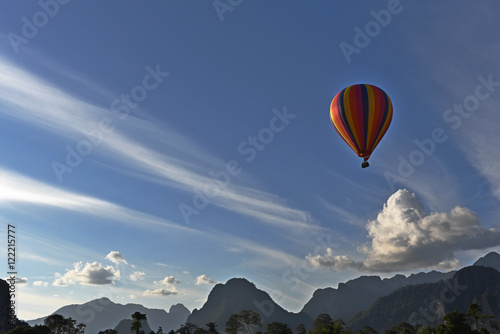 balloon in blue sky