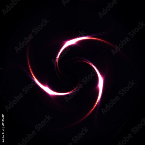 Abstract image of lighting flare