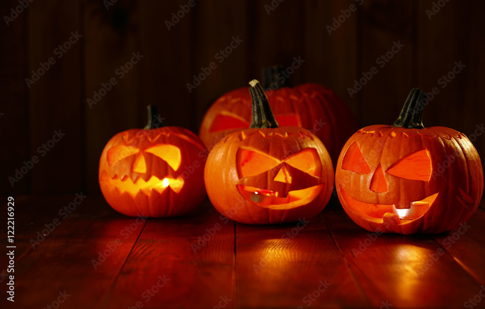 Obraz premium halloween pumpkin 