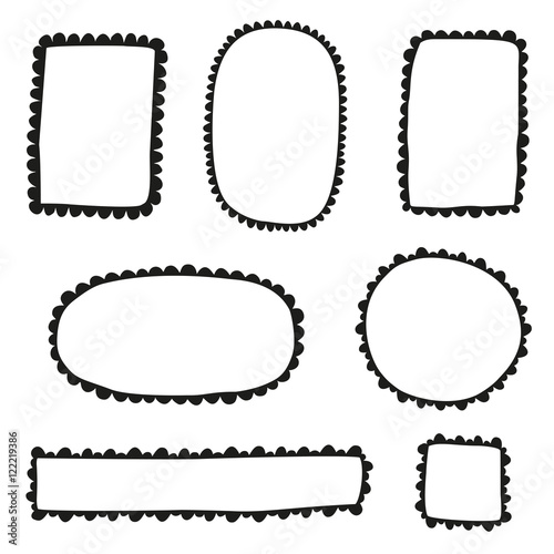 Scalkloped frames set