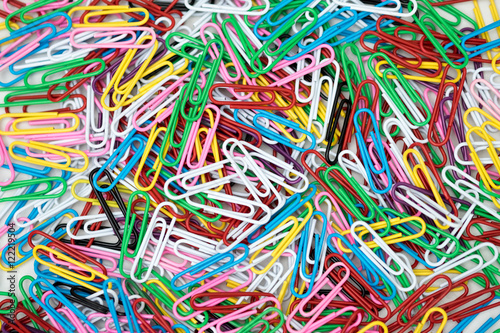 Texture or background Paper Clips.