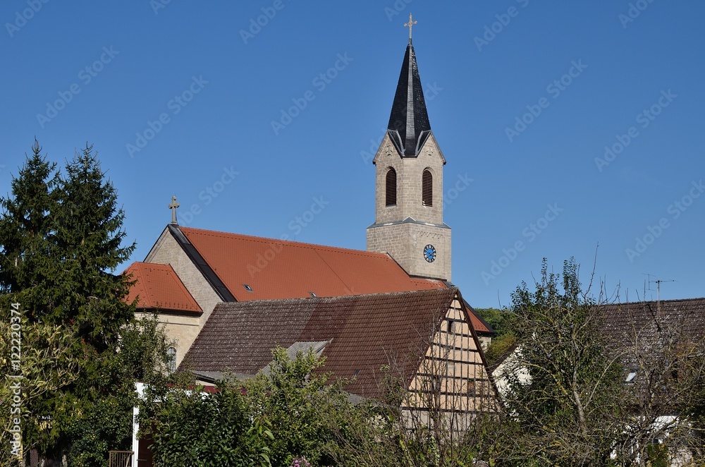 Kirche in Bieberehren
