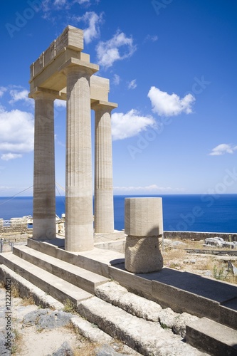 Hellenistic stoa, Lindos