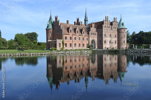 Die Wasserburg Schloss Egeskov auf Fünen in Dänemark © Jürgen Reitz