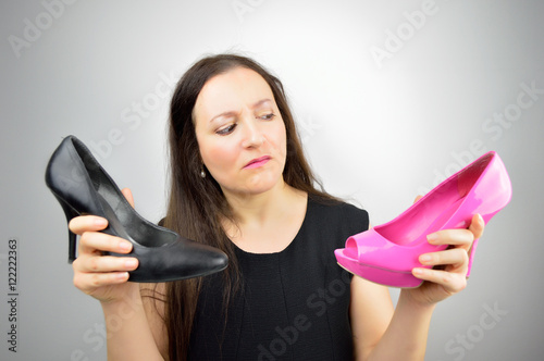 choosing the best shoe photo