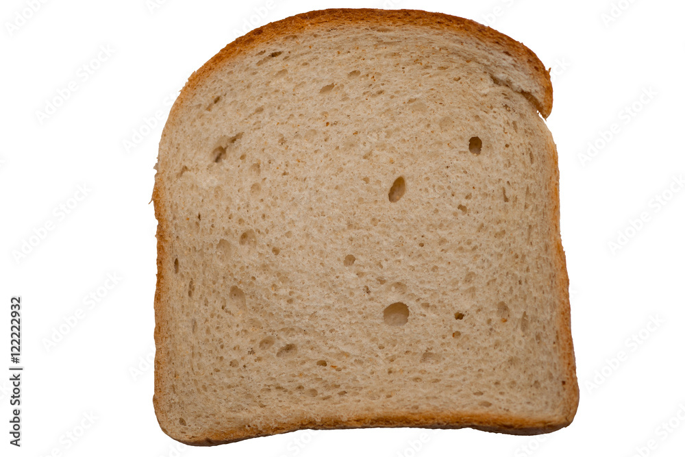 Slice of wheat bread