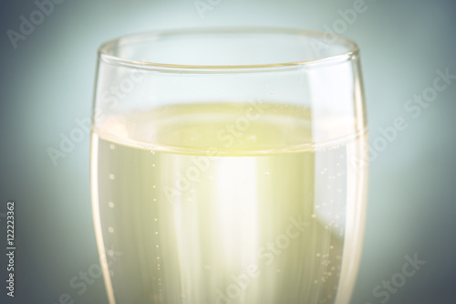 sparkling wine - filtered vintage effect 