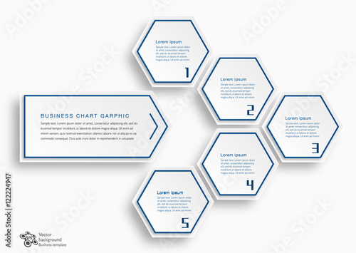 Vector Graphics #Business Chart, Design Template
