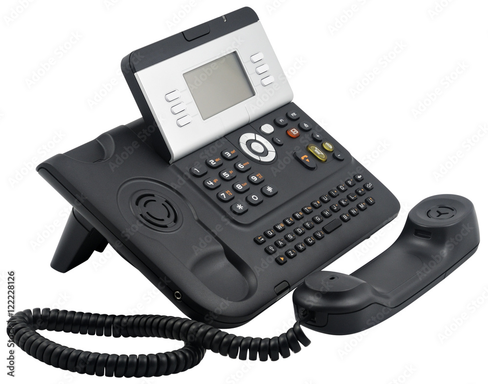 Office telephone set, 6 soft keys, off-hook Office telephone set, 6 soft keys, off-hook