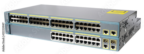 Network switches isolated